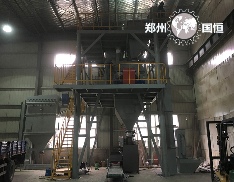 南京全自动干粉砂浆成套设备生产线